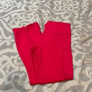 Fabletics Red Leggings